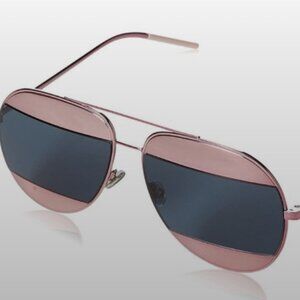 Dior Split Lense Aviator Sunglasses Authentic